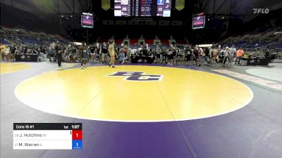 175 lbs Cons 16 #1 - Jacob Hutchins, WI vs Malik Warren, IL