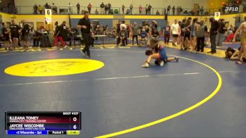 102 lbs Round 3 - Illeana Toney, Kansas City Training Center vs Jaycee Wiscombe, Trailhands Wrestling Club