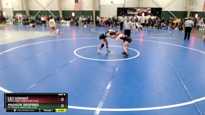 115-126 lbs Cons. Round 2 - Lily Homant, Eagle Crest Wrestling Club vs ...