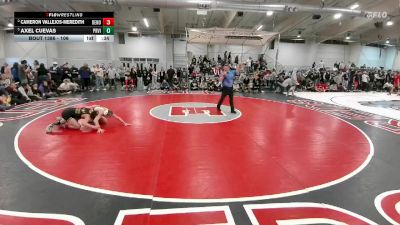 106 lbs Cons. Semi - Cameron Vallejos-Meredith, Denver North vs Axel Cuevas, Prairie View