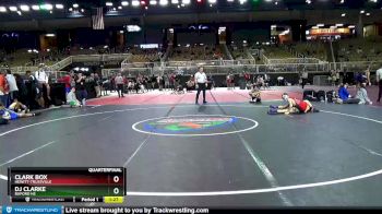 106 lbs Quarterfinal - Clark Box, Hewitt-Trussville vs DJ Clarke, Buford HS