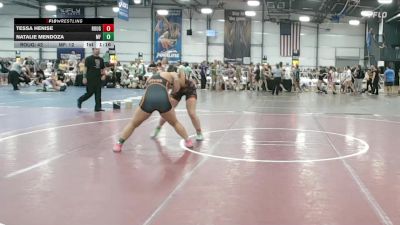 185 lbs Rr Rnd 1 - Tessa Henise, Roughneck Wrestling Club vs Natalie Mendoza, MF Angels