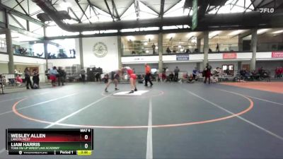 138-159 lbs Cons. Round 2 - Wesley Allen, Lakota West vs Liam Harris, Toss Em Up Wrestling Academy