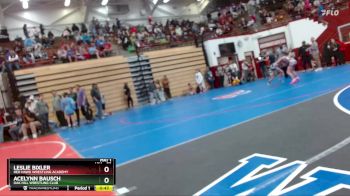 83 lbs 7th Place Match - Leslie Bixler, Red Hawk Wrestling Academy vs Acelynn Bausch, Oak Hill Wrestling Club