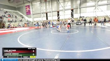 77 lbs Cons. Semi - Cael Bittner, UP Vikings WC vs Connor Wright, Askeo International Mat Club