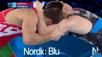 97 kg Final 3-5 - Aliaksander Hushtyn, Belarus vs Mahamed Zakariiev, Ukraine
