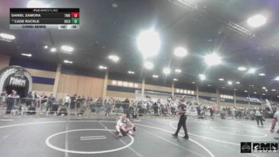 106 lbs Consolation - Daniel Zamora, Threshold WC vs Cade Ruckle, Gold Rush Wrestling