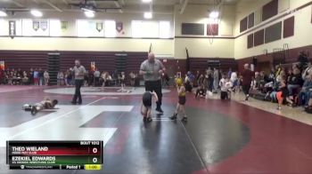 B-2 lbs Quarterfinal - Theo Wieland, Indee Mat Club vs Ezekiel Edwards, VS Vikings Wrestling Club