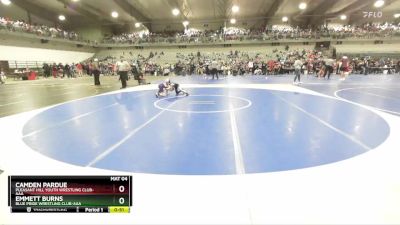 65 lbs Champ. Round 1 - Camden Pardue, Pleasant Hill Youth Wrestling Club-AAA vs Emmett Burns, Blue Pride Wrestling Club-AAA