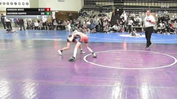 69 lbs Consi Of 4 - Hudson Broz, Nebraska Elite - ESE vs Jackson Rappo, ICWL Bruisers Elite - ESE