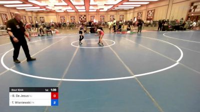 83 lbs Rr Rnd 2 - Brayden De Jesus, Nj vs Tanner Wisniewski, Pa