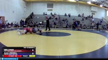 195 lbs Cons. Round 3 - Eric Casad, Red Cobra Wrestling Academy vs Elias Cressell, Apache Wrestling Club