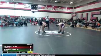 132 lbs Cons. Round 3 - Kenneth Hansche, Rogers vs Geovanny Alba, Clarkston