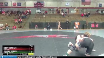 141 lbs Cons. Round 2 - Cayden Dotson, Central Missouri vs Kody Ketchum, Maryville