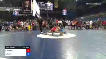 126 lbs Consi Of 64 #1 - Lucas Eviston, Arizona vs Avery Wolf, Kansas