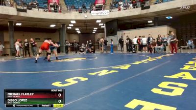 165 lbs Cons. Round 3 - Michael Flatley, Unattached vs Diego Lopez, Unattached