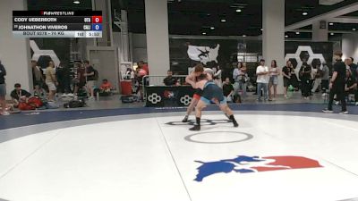 74 kg Cons. Rd Of 32 - Cody Ueberroth, Ota vs Johnathon Viveros, California