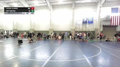 42 lbs 3rd Place Match - Lucas Clarke, Fremont Wrestling Club vs Jett Meyer, Fremont Wrestling Club