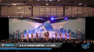 K & K Cheer Empire - L3 Junior - D2 [2023 Relentless 6:07 PM] 2023 Athletic Championships Mesa Nationals