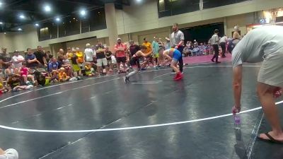 100 lbs Round 5 (6 Team) - Ramsey Crow, BS Wrestling vs Adler Flavin, Rabbit WC