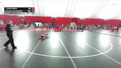 71 lbs 3rd Place Match - Caleb Noble, Lancaster Wrestling Club vs Zachary Wilczewski, Team Nazar Training Center