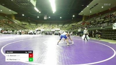 217 lbs 5th Place - Devin Alarcon, Clovis North vs Noah Martinez, Clovis