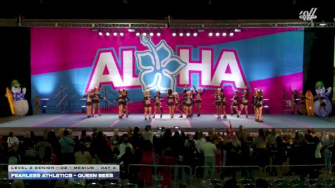 Fearless Athletics - Queen Bees [2025 L2 Senior - D2 - Medium Day 2] 2025 Aloha Gatlinburg Showdown