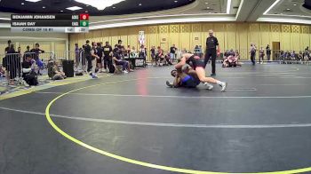175 lbs Consi Of 16 #1 - Benjamin Johansen, Askeo International vs Isaiah Day, Eagles Wrestling