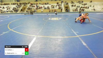 157A Rr Rnd 1 - Weston Dalton, Nebraska vs Cobe Siebrecht, South Dakota State