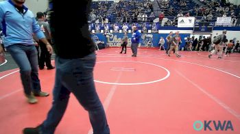 43 lbs Round Of 32 - Fernando Cerda, OKC Saints Wrestling vs Kohen Wolfe, Division Bell Wrestling