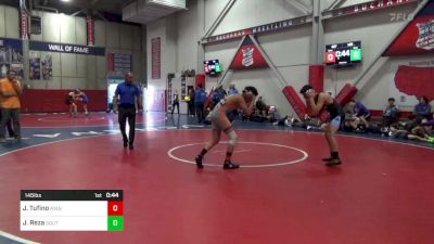 145 lbs Consi Of 16 #1 - Jojo Tufino, Atascadero vs Joseph Reza, South