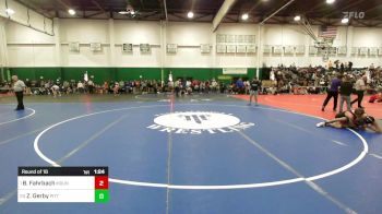 132 lbs Round Of 16 - Brayden Fahrbach, Mount Sinai vs Zach Gerby, Pittsford