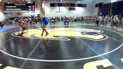 106 lbs Cons. Round 2 - Ibrahim Qureshi, Legend Wrestling Club vs Carter Roy, Virginia Team Predator