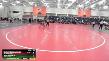 133 lbs Cons. Round 2 - Derek Bernardino, St. John Fisher vs Gus Harmon, Brockport