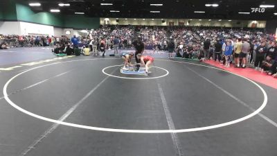 106 lbs Quarterfinal - Eva Zimmerman, UT vs Christina Estrada, CA