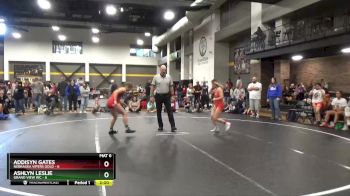112 lbs Placement (4 Team) - Ashlyn Leslie, Grand View WC vs Addisyn Gates, Nebraska Vipers Gold
