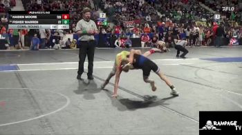 73 lbs Cons. Round 1 - Haiden Moore, Tonganoxie vs Fisher Warren, Kansas YG