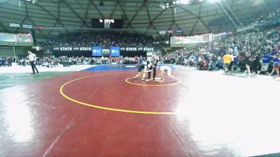 Girls 3A/4A 125 Champ. Round 2 - Eden Lopez, Chief Sealth (Girls) vs Erin Casey, Curtis (Girls)