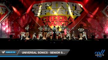 Universal Sonics - Senior Supreme [2020 L5 Senior Coed - D2 Day 2] 2020 Spirit Sports: Duel In The Desert