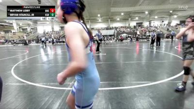 80 lbs Quarterfinal - Matthew Leiby, Blackman Wrestling Club vs Bryan Stancill Jr, Higher Calling Wrestling