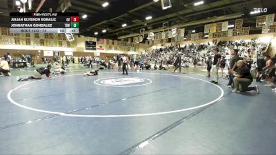 74 lbs Cons. Semi - Julian Elysson Egbalic, Chula Vista vs Johnathan Gonzalez, Team SoCal WC