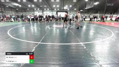 126 lbs Round Of 16 - Will Nixon, MetroWest United vs Trevor O'Brien, Salem, NH