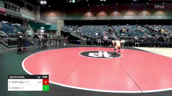 141 lbs Quarterfinal - Shea Ruffridge, Grand View vs Darren Green, Wyoming