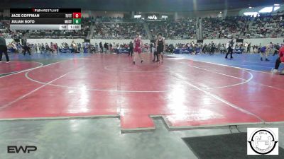 160 lbs Round Of 128 - Jace Coffman, Tuttle vs Julian Soto, Mustang Middle School