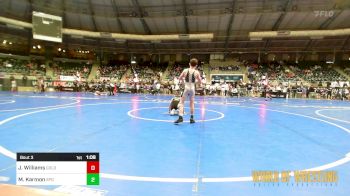 88 lbs Round Of 64 - Jameson Williams, GOLDRUSH Academy vs Mack Karmon, St. Paris Graham