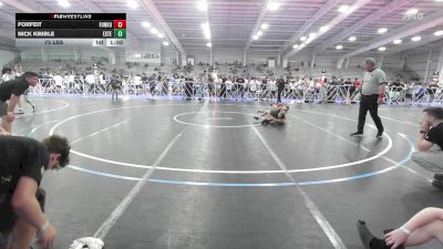 75 lbs Rr Rnd 3 - Forfeit, Funk University vs Nick Kimble, Estebuilt WC