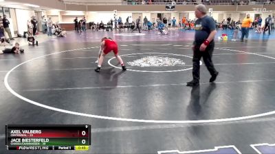 115 lbs Placement (4 Team) - Jace Biesterfeld, Chaska/Chanhassen vs Axel Valberg, Centennial