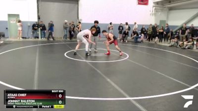 170 lbs Round 1 - Johnny Ralston, Nikiski Freestyle Wrestling Club vs Ataas Chief, Alaska