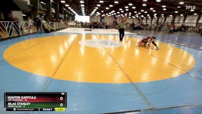 96 lbs Rd# 3 12:00pm Friday - Hunter Kapitula, Mat Assassins vs Silas Stanley, Minion Black