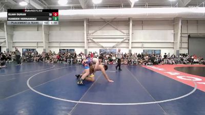 265 lbs Placement (4 Team) - Kamden Hernandez, Idaho 1 vs Eliah Duran, Wyoming Gold